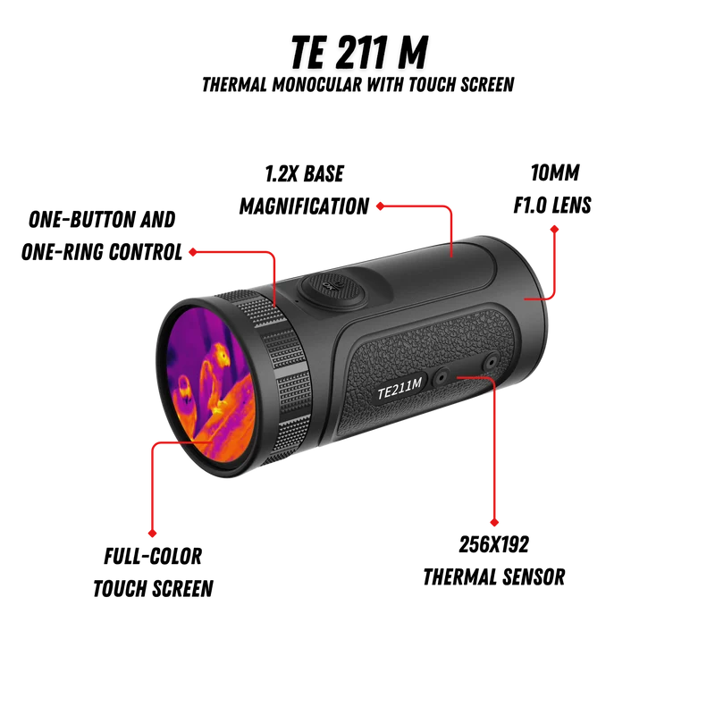 Guide TE 211M (Touchscreen) Thermal Monocular
