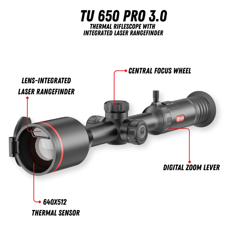Guide TU650 LRF PRO Thermal Riflescope