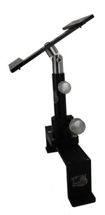 Cornfield Telescoping Short Swivel Dual Fish Finder / Graph Mount with Bridge Combo