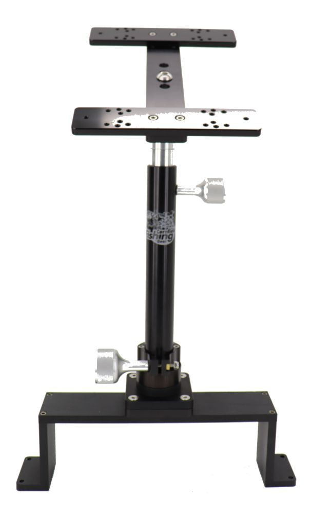Cornfield Telescoping Swivel Dual Fish Finder / Graph Mount with Bridge Combo