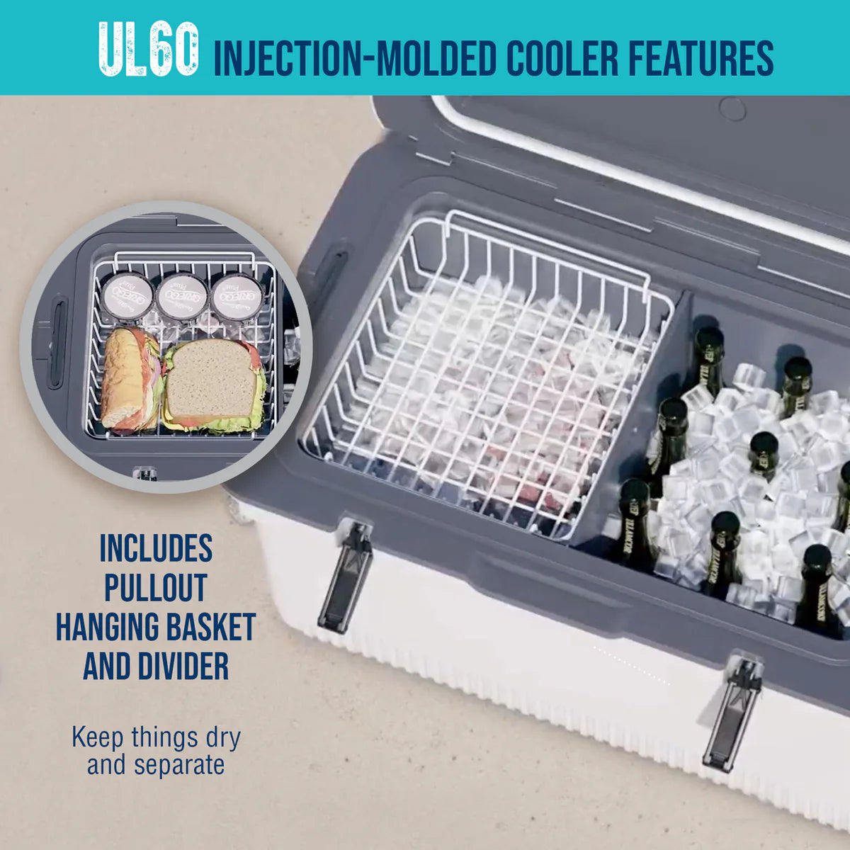 Engel 60 Qt Ultralite - Sea Foam additional view 2