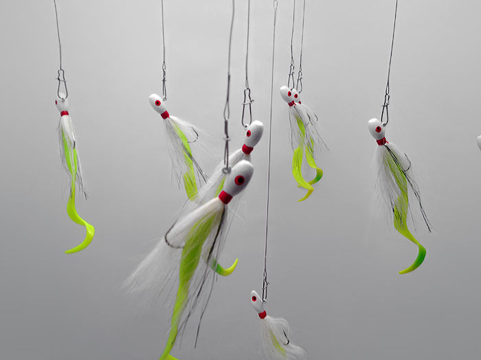 Captain Mack's Striped Bass Umbrella Rig, Alabama A-Rig Trolling Lure