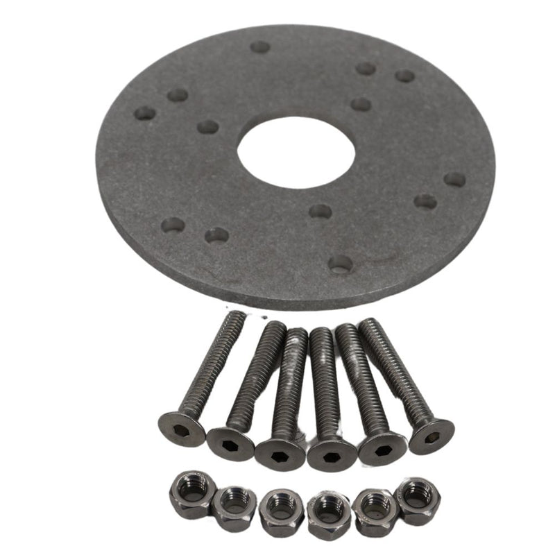 Cornfield Universal Under Plate, Aluminum Deck Backing Plate for Graph Mount Bases