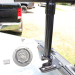 Cornfield Gunnel Rail Plate for Over-the-Side Transducer Mount & Swivel Base