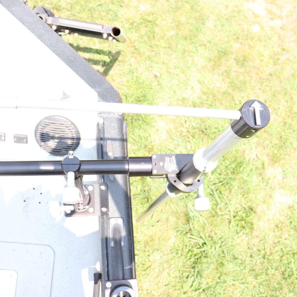 Cornfield Gunnel Rail Plate for Over-the-Side Transducer Mount & Swivel Base