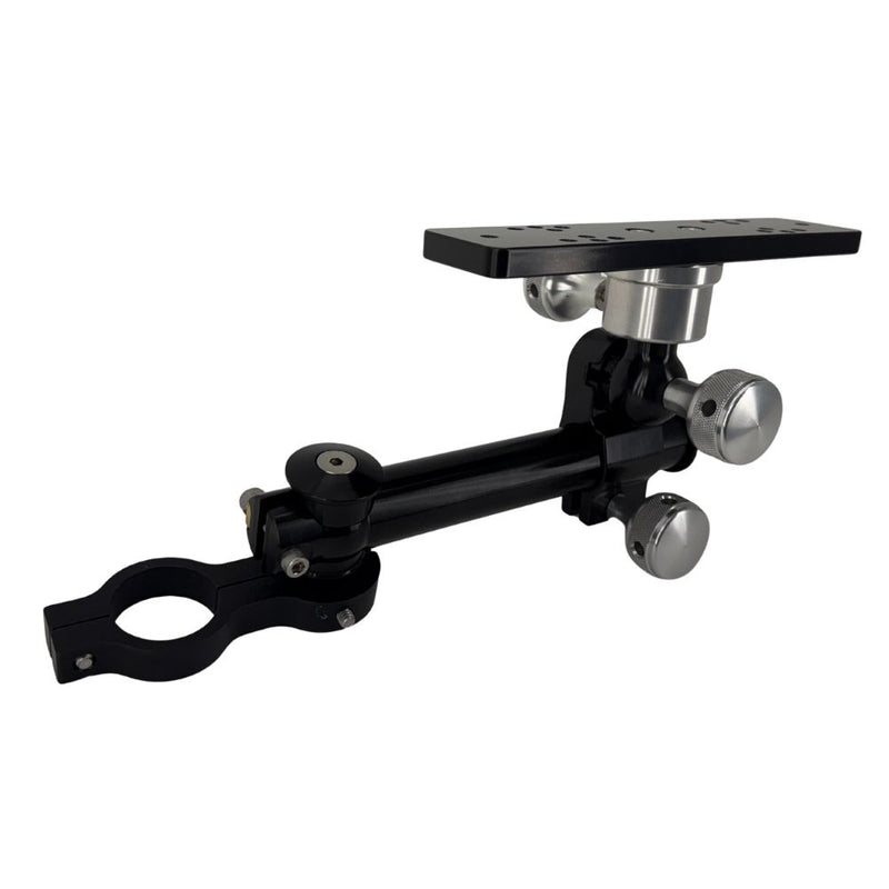 Cornfield Console Single Handrail Fish Finder / Graph Mount for War Eagle