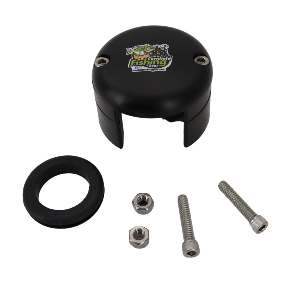 Cornfield Wire Puck XL Transducer & Sonar Cable Grommet, Taller Outlet