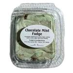 Yoder Homemade Chocolate Mint Fudge, half pound tub