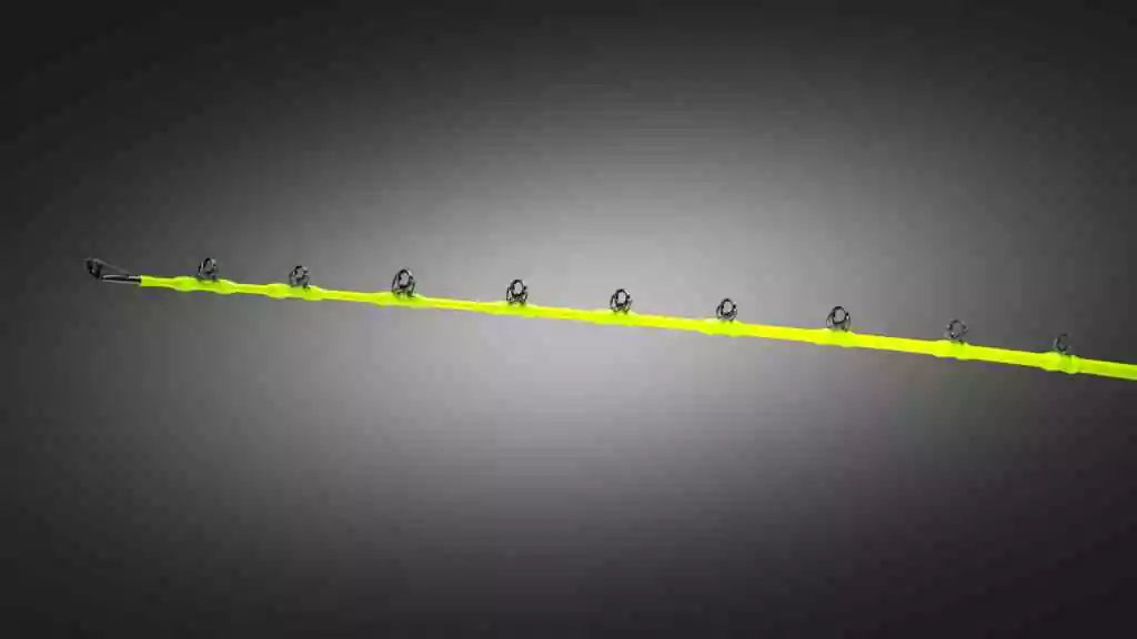 Catch The Fever Yellow Hellcat Revenge Fishing Rod