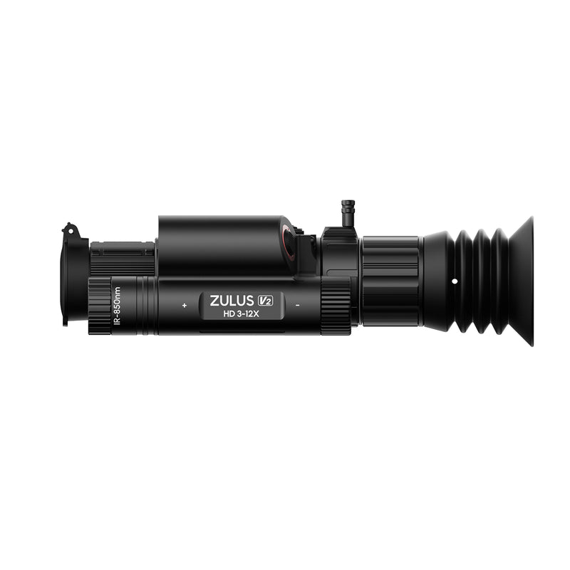 DNT Optics ZULUS HD V2 ZHD312R-V2 3-12x digital night vision scope with laser rangefinder