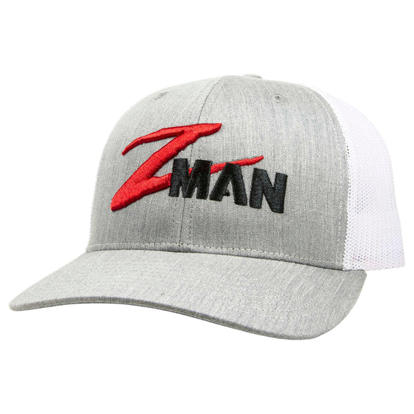 Z-Man STRUCTURED TRUCKER HATZ - HEATHER GRAY/WHITE