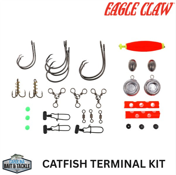 Eagle Claw LAZER SHARP PRO SERIES CATFISH TERMINAL KIT 32PK