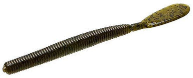 Zoom Original Speed Worm 5.5" soft plastic worm in Green Pumpkin