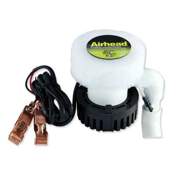 Marine Metal AHF-300 Floating Airhead 12V DC 360 GPH for 10-25