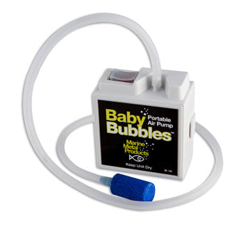 Marine Metal B-18 Baby Bubbles Air Pump, 2 AA Battery