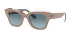 Ray-Ban STATE STREET Beige On Transparent