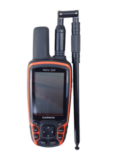 Black Extended Long Range Folding Antenna