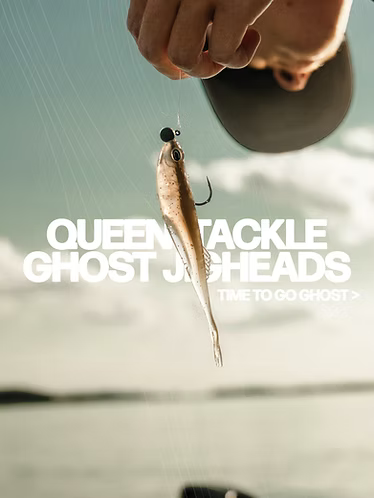 Queen Tackle Tungsten Oxidized Ghost Jig Head additional view 2