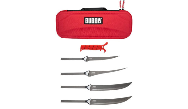 Bubba Multi-Flex Interchangeable Blade Fillet Knife Set 8 Piece