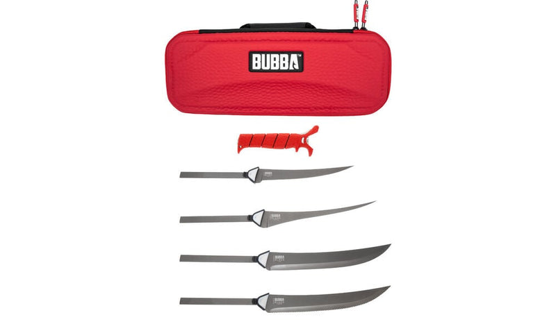 Bubba Multi-Flex Interchangeable Blade Fillet Knife Set 8 Piece