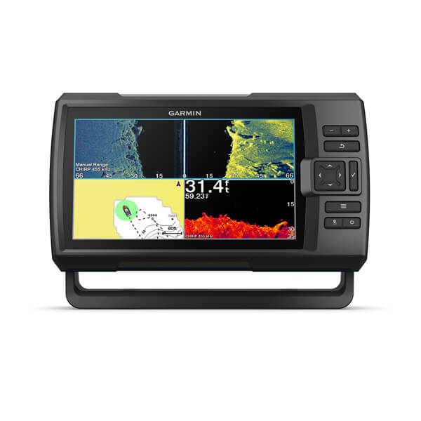 Garmin STRIKER Vivid 9Sv 9" Fishfinder | CHIRP + Clearvu + Sidevu | GT52HW Transducer