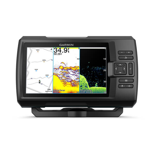Garmin STRIKER Vivid 7Cv 7" Fishfinder | CHIRP + Clearvu | GPS