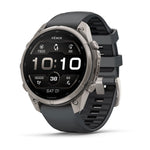 Garmin Fenix 9 Pro 47mm Titanium with Graphite/Black Silicone Band