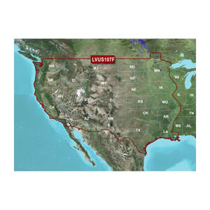 Garmin U.S., West Inland Maps Lakevü G3 Ultra | LVUS107F | Microsd™/SD™