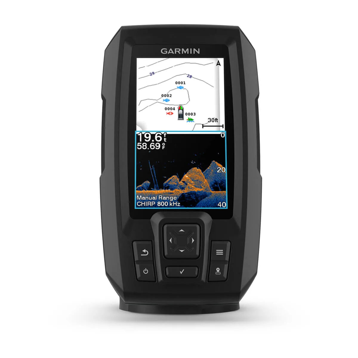 Garmin STRIKER Vivid Fishfinder | CHIRP + ClearVu/SideVu | GPS