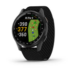 Garmin Approach S50 Golf Smartwatch - Slate/Black Nylon