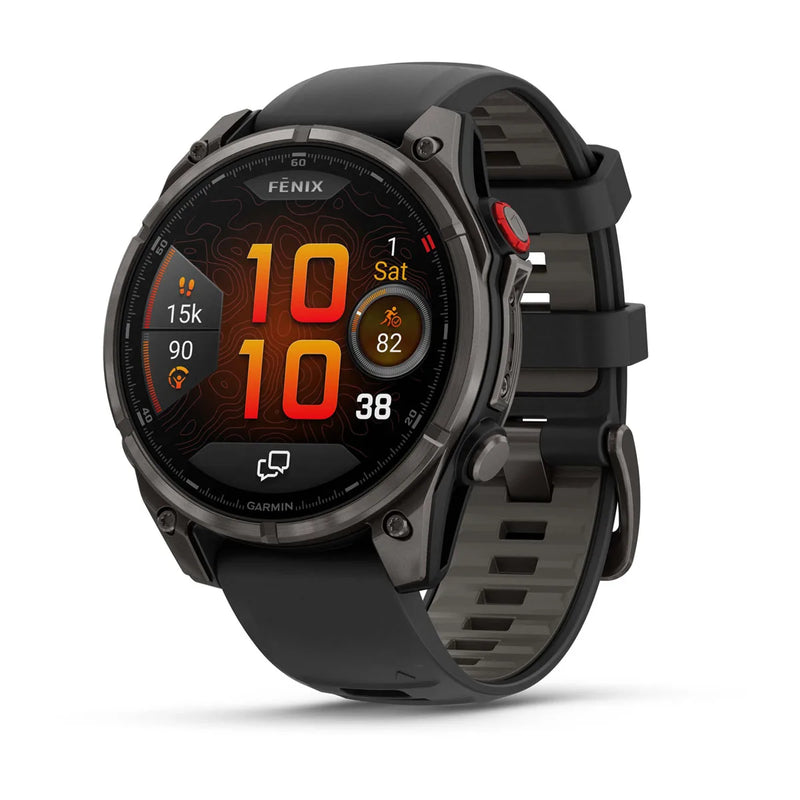 Garmin Fenix 8 Pro AMOLED Outdoor Smartwatch - 47mm, Carbon DLC