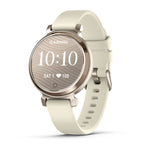 Garmin Lily 2 Fitness Smartwatch - Cream Gold, Coconut Silicone