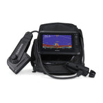 Garmin ECHOMAP UHD2 73Sv + Panoptix PS22-IF Ice Bundle | Pole-Free Live Sonar