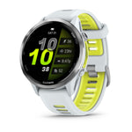 Garmin Forerunner 970 Running Smartwatch - Whitestone/Amp Yellow