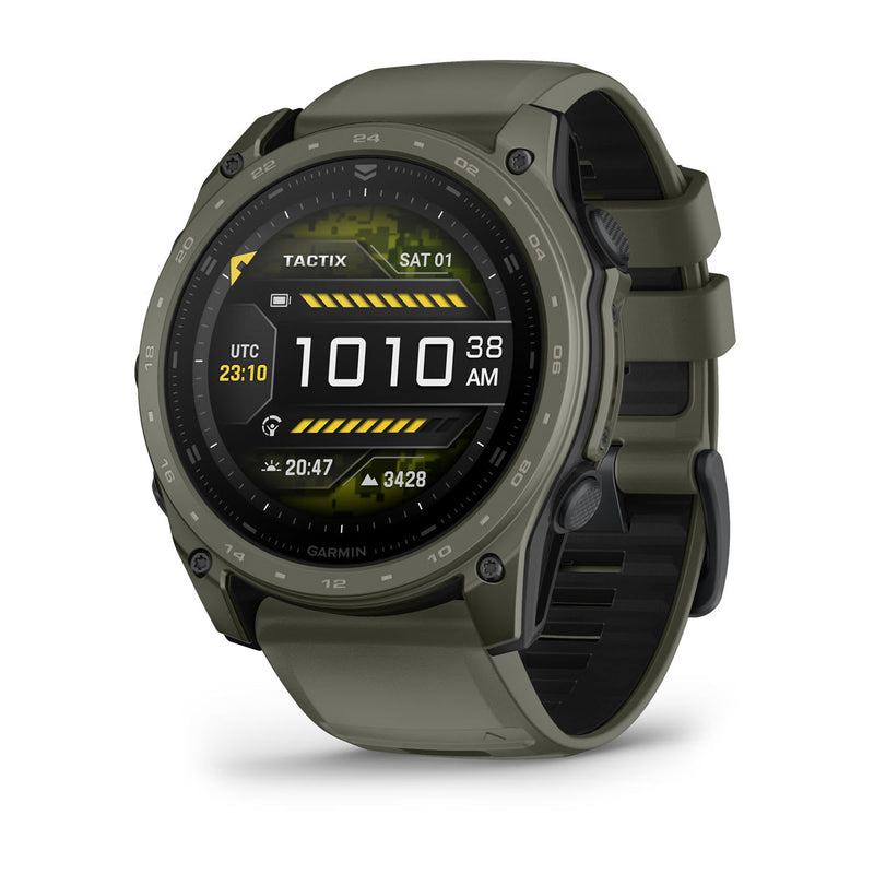 Garmin Tactix 8 Cerakote Tactical Smartwatch - Olive Drab