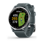 Garmin Approach S44 Golf Smartwatch - Silver/Twilight Silicone