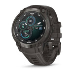 Garmin Instinct Crossover AMOLED Hybrid Smartwatch - Charcoal Grey