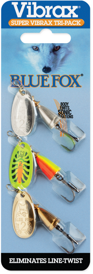 Blue Fox Super Vibrax Tri Pack 2