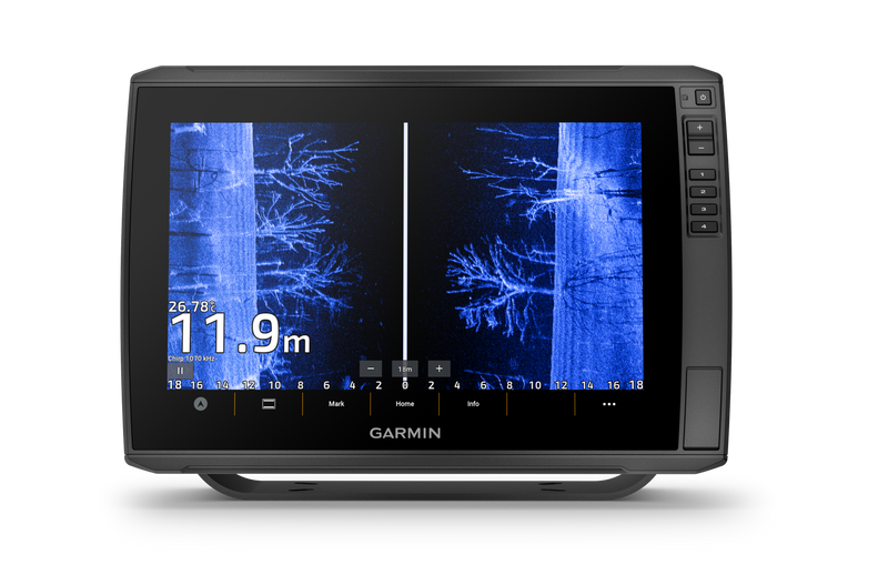 Garmin ECHOMAP Ultra 2 126Sv 12" Fishfinder | CHIRP + Clearvu + Sidevu | GT56UHD | Inland + Coastal