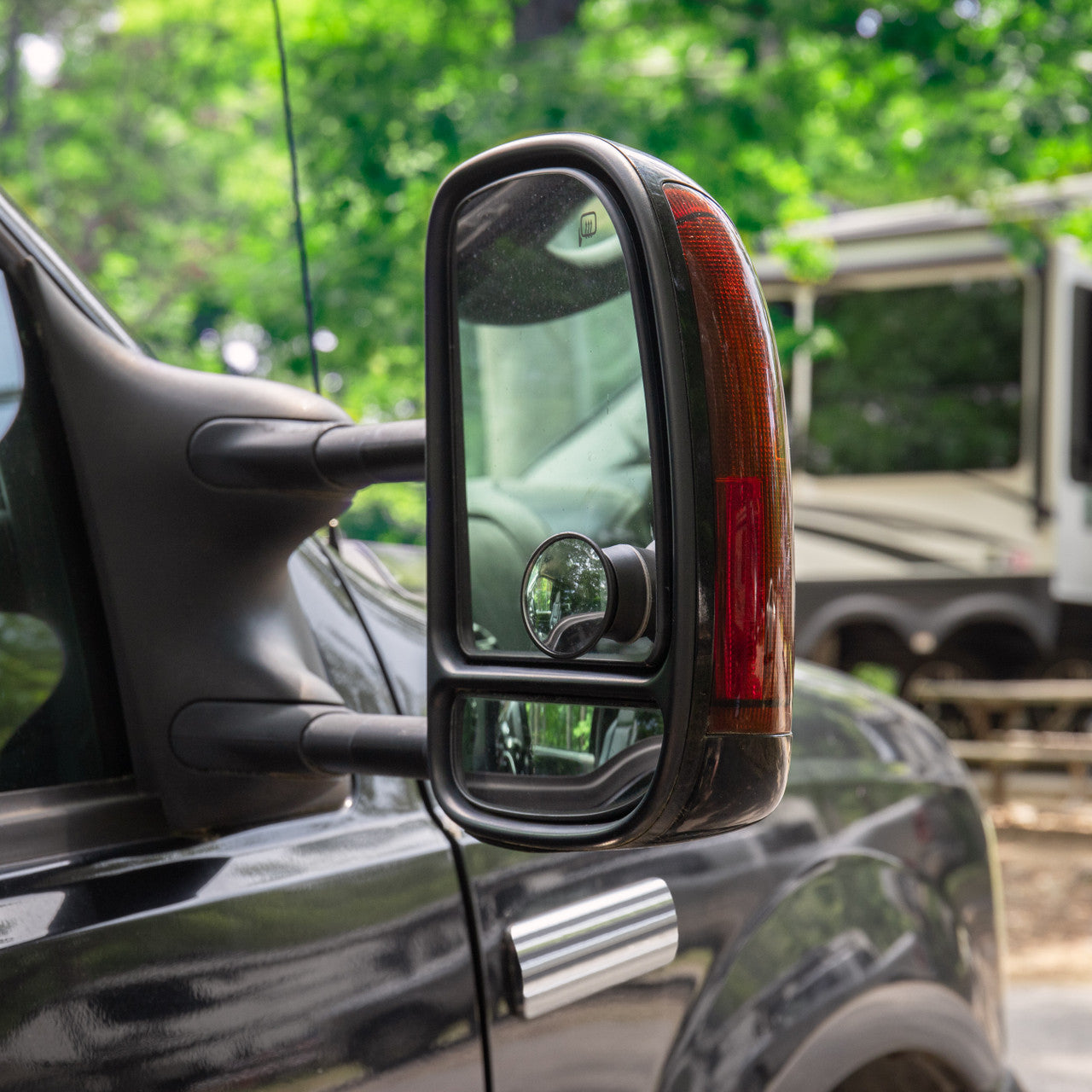 Camco 25593 Blind Spot Mirrors 1.75in Round, 360 Degree