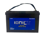 Ionic Lithium 12V 100Ah Lifepo4 Deep Cycle Battery + Bluetooth