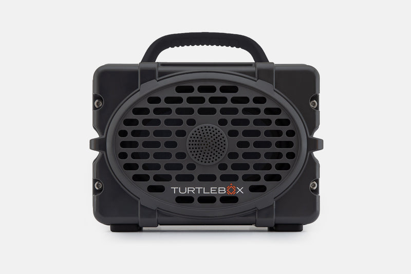 Turtlebox Original Gen 3 waterproof Bluetooth speaker, Thunderhead Gray