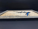 3 Layer Kerr Lake Map 12X16 Gray
