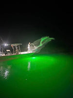 Hydro Glow HG1000G Fishing Light 12V, 42" LED, Green, 20' Cord, All