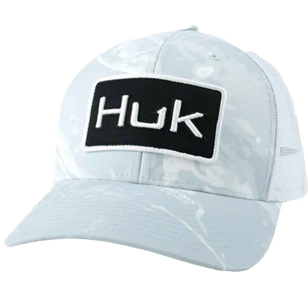 Huk Mens Logo Mossy Oak Printed Trucker