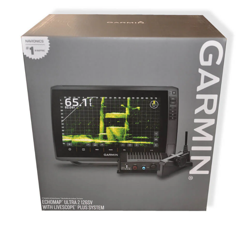 Garmin ECHOMAP ULTRA 2 12" LiveScope Plus Bundle