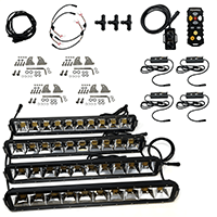 FoxPro MudCutter 4-pack LED bowfishing light system — CSO