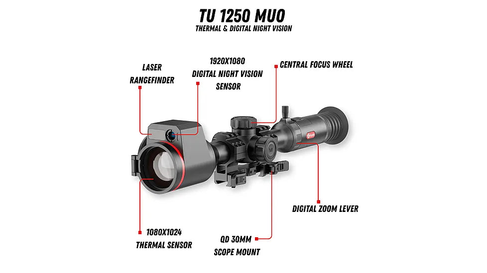 Guide TU1250 LRF MUO Thermal Riflescope