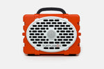 Turtlebox Original Gen 3 waterproof Bluetooth speaker, Orange and White