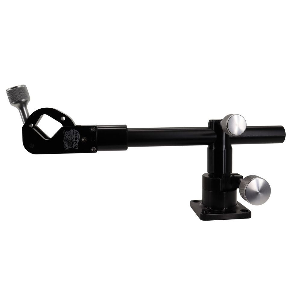 Cornfield Over-the-Side Mount Mini, Portable Forward-Facing Sonar & Transducer Mount for LiveSweep, Handscope & Cable St